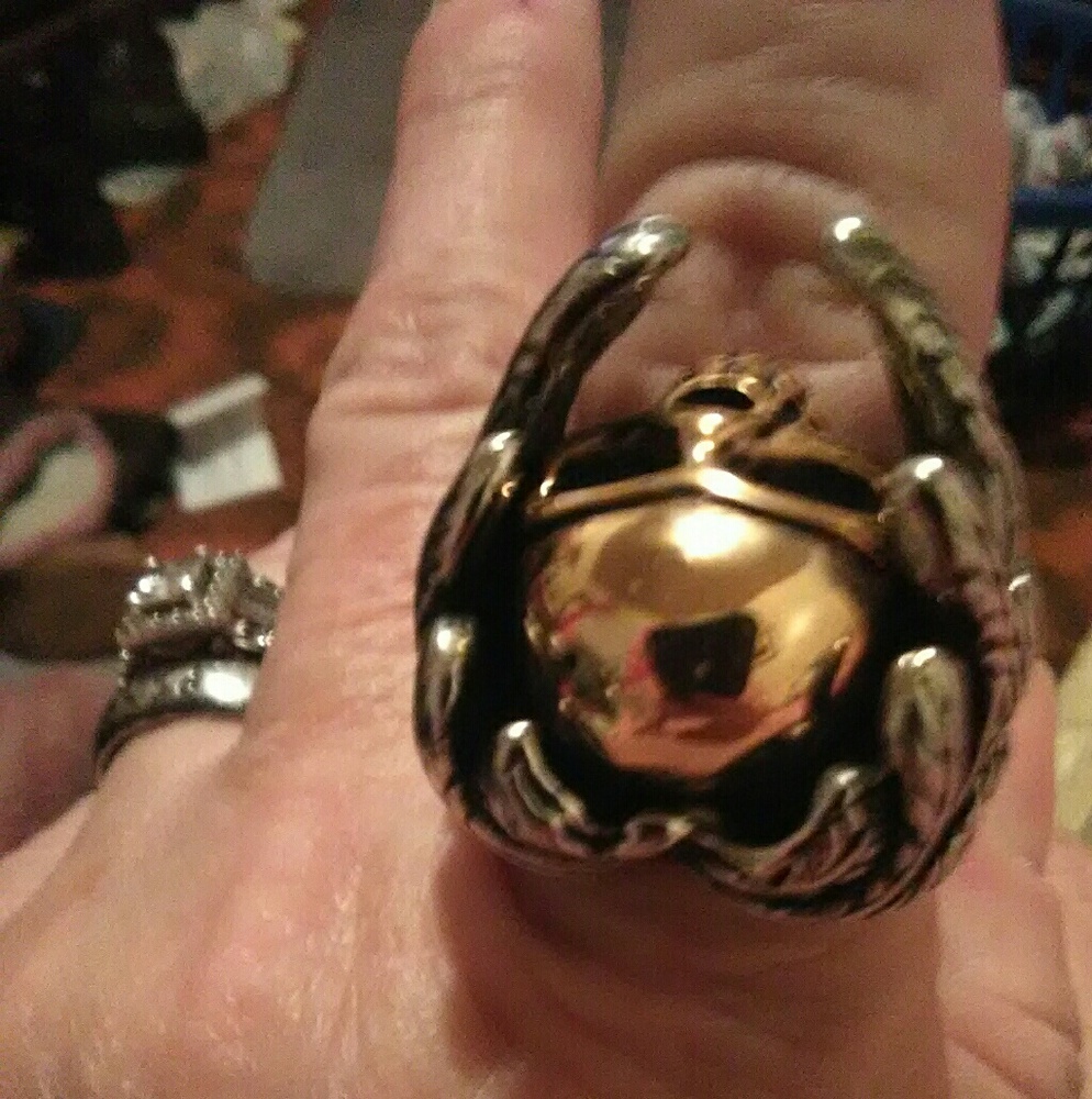 Stainless steel Big ring